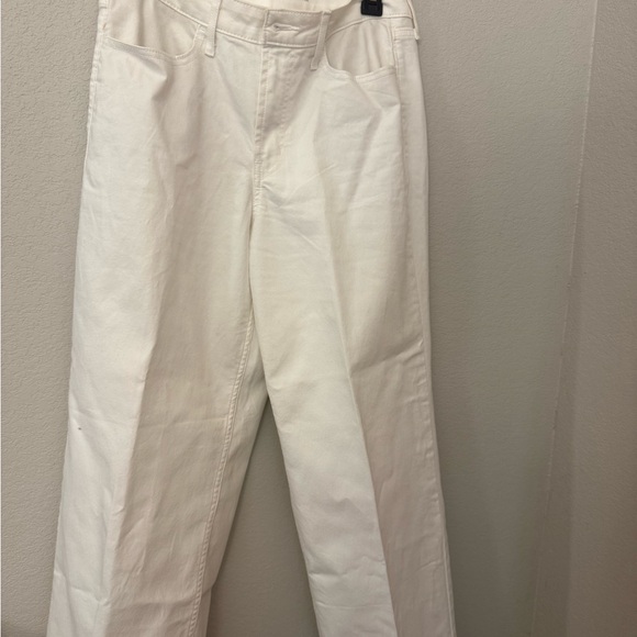 Old Navy Women's High Rise Jeans - Cream - Picture 3 of 4